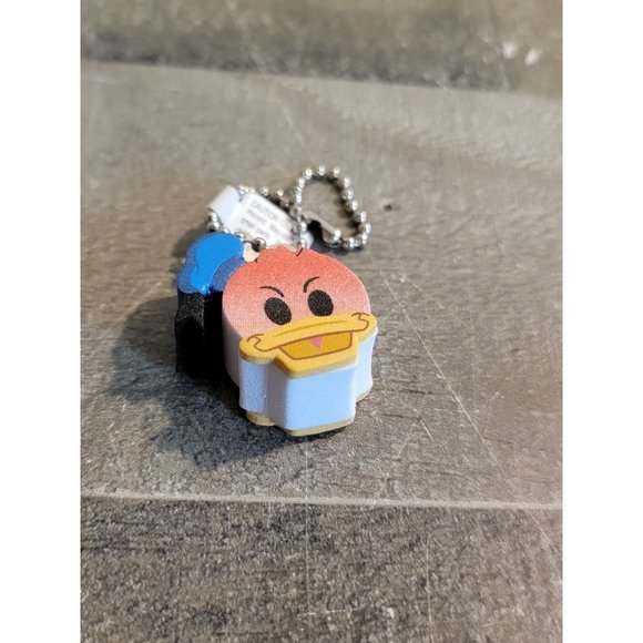 Donald Duck happy mad flip face keychain Figure Disney - Picture 3 of 3